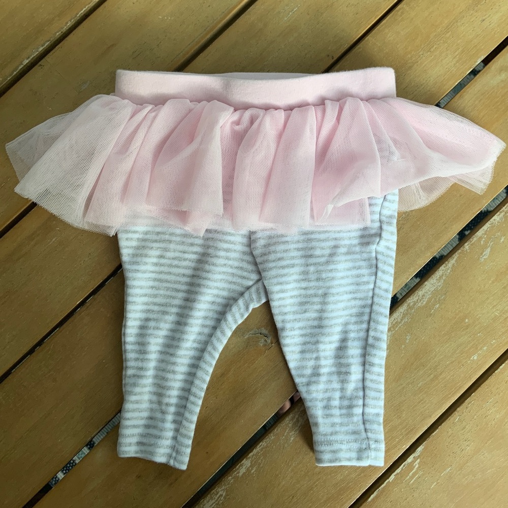 0-3mo. Pants with Ballet skirt